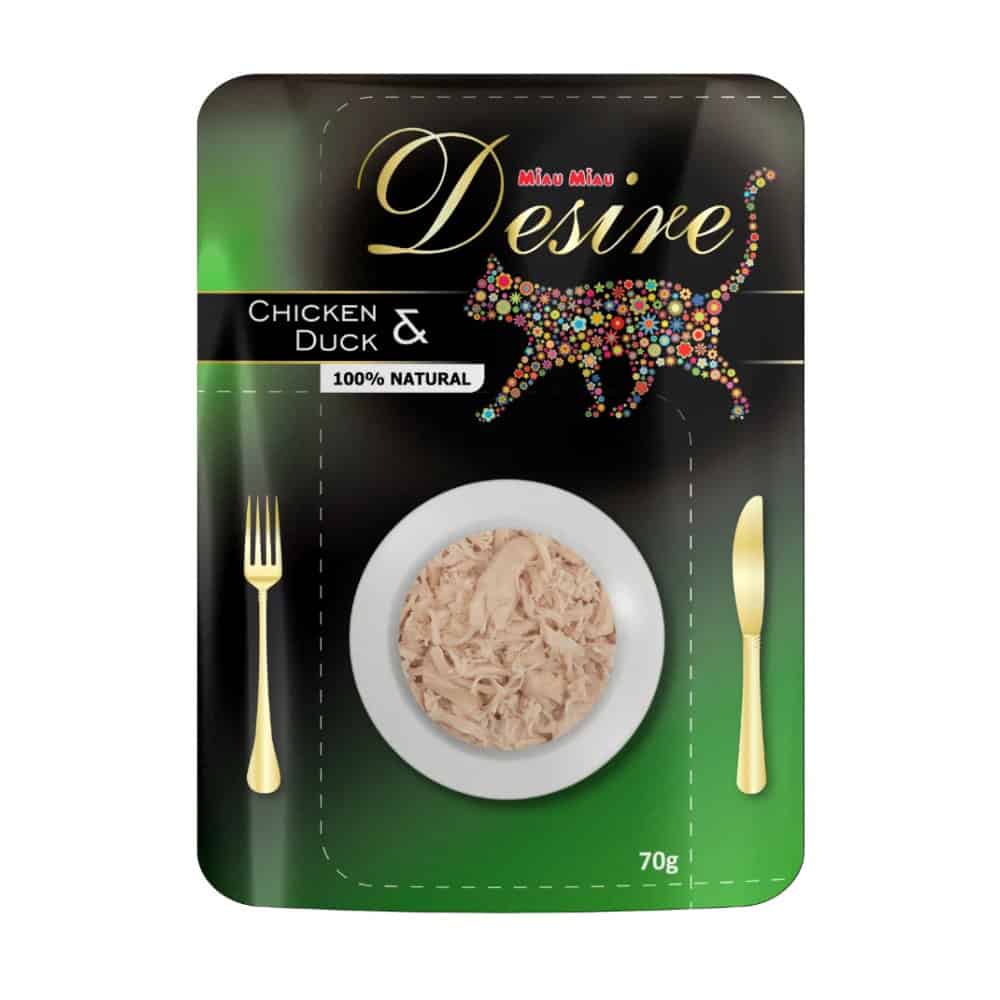 Desire premium s trhaným masem Kuře a Kachna