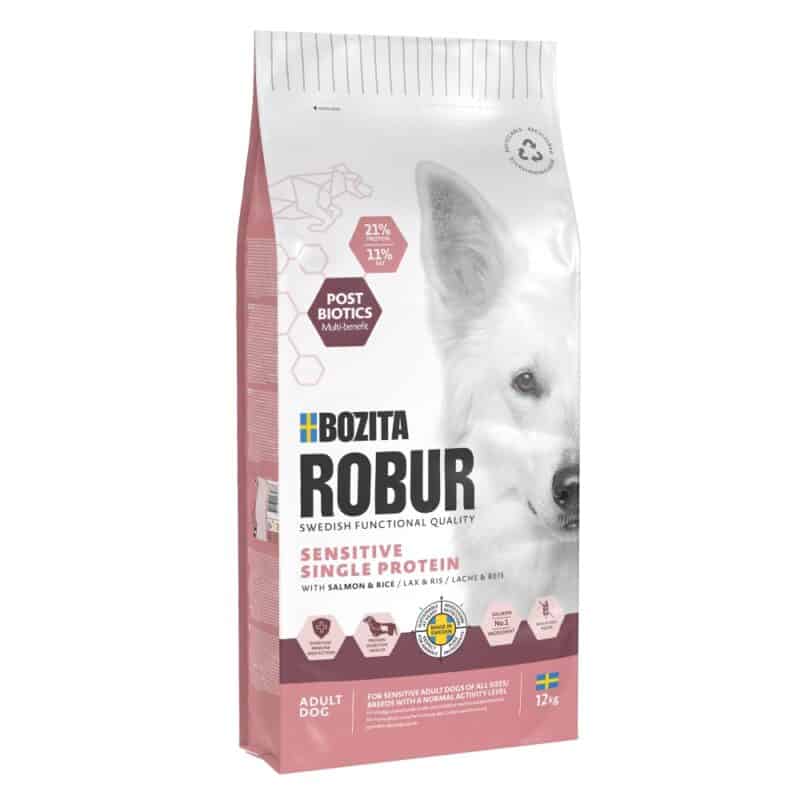 Bozita Robur Dog Sensitive Single Protein Salmon 12 kg