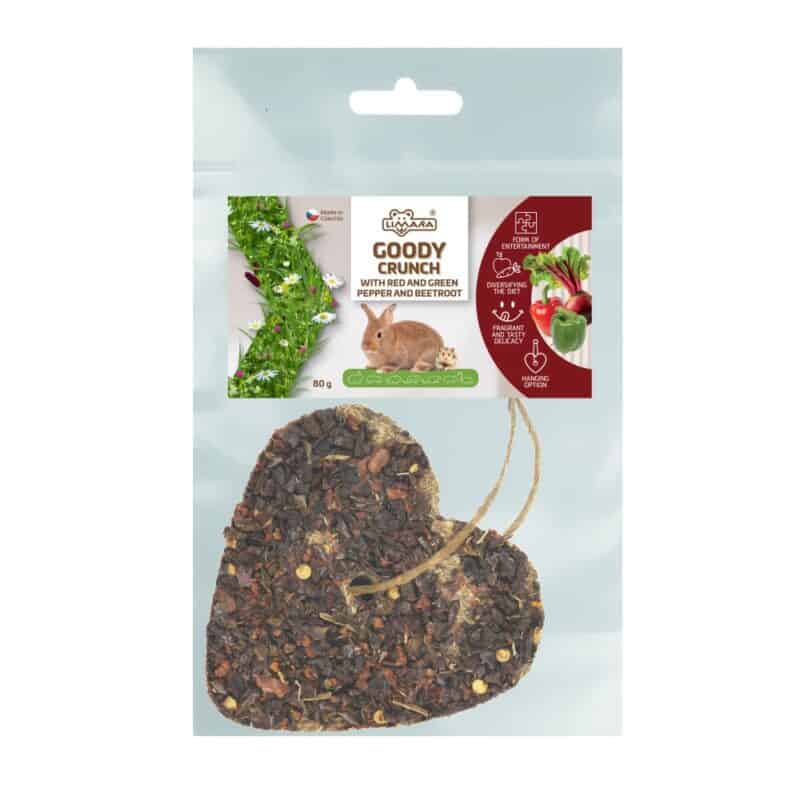 Bezobilné zeleninové srdce Goody Crunch 80 g - Obrázek 2